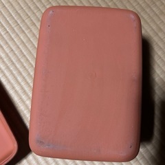 ブレッドケース　常滑焼　テラコッタ　パンケース　素焼き 保存容器の画像