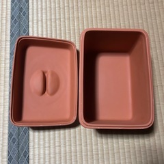 ブレッドケース　常滑焼　テラコッタ　パンケース　素焼き 保存容器の画像