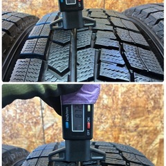 175/65R14🌈バリ溝‼️ダンロップウィンターマックス02🌈サクシード、フィット、ノート、バッソ、シルビア、レビン、トレノ、シビックその他‼️ご不要なタイヤ付きアルミ、廃バッテリー等お買取させて頂きます🙇の画像