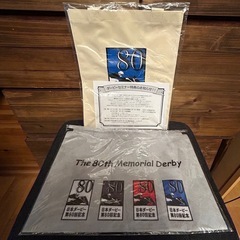 競馬　JRA　日本ダービー　第８０回記念　メモリアルダービー　トートバッグ　ナップサック　巾着　限定　非売品 の画像