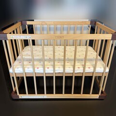 ファルスカ　ベビーベッド　差し上げます！の画像