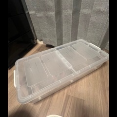 ベッド下収納ケース キャスター付き（M）の画像