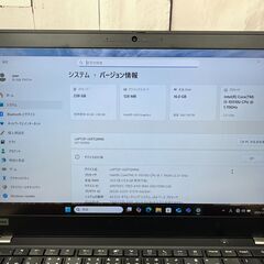 限定品〉0484 Thinkpad T14s 16GB/SSD256 第10世代 office2024 ノートパソコンの画像