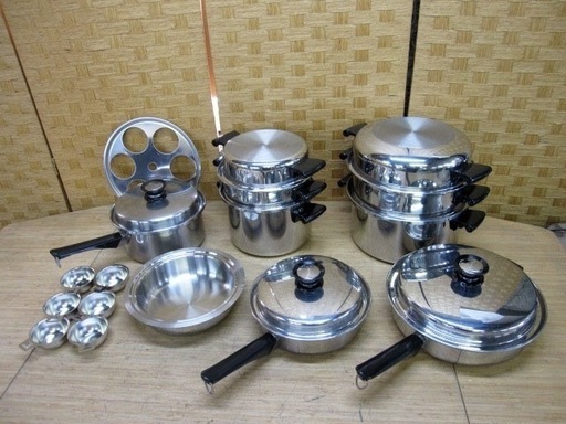 Amway（アムウェイ）クィーン クックウェア 21ピースセット ステンレス