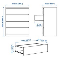 【1/12まで】無料　IKEA  チェスト タンス 　の画像