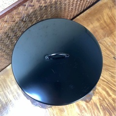 茶道具 鉄釉 一重口 水指 閑山窯 佐々木二郎 作 共箱 窯印有 塗蓋 良品 懐石道具 華道具 煎茶道具 茶器 花器 酒器 煎茶器 和美術 和骨董の画像