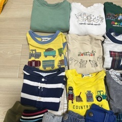 状態良　80cm ベビー服　男の子　冬服　24点の画像