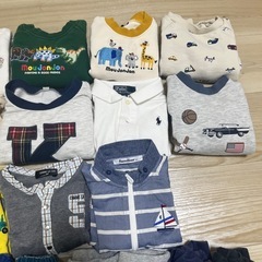 状態良　80cm ベビー服　男の子　冬服　24点の画像