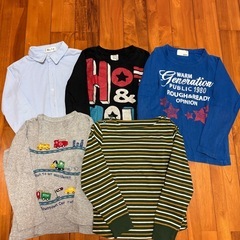 キッズ  冬服セット  120サイズの画像