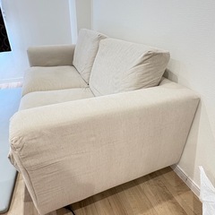 無印良品 ベージュ 2.5シーターソファの画像