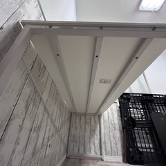 【サンワダイレクト デスク ホワイト】の画像