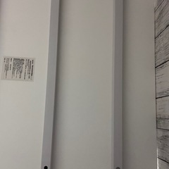 【サンワダイレクト デスク ホワイト】の画像