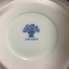 昭和レトロ　資生堂　SHISEIDO ノベルティ　カップ&ソーサー　2客　非売品の画像