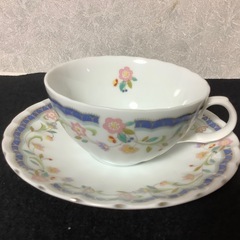 昭和レトロ　資生堂　SHISEIDO ノベルティ　カップ&ソーサー　2客　非売品の画像