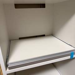 レンジ台　五段収納　コンセント4口付きの画像