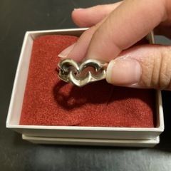 ｼﾙﾊﾞｰGIGORトライバルハートリングの画像