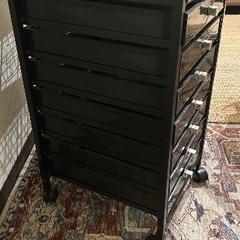 収納ワゴン8段の画像