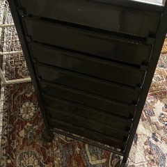 収納ワゴン8段の画像