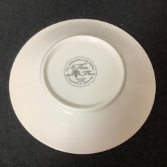 昭和レトロ　ノベルティ　資生堂　デミタスカップ&ソーサー　非売品　花椿会　金彩の画像