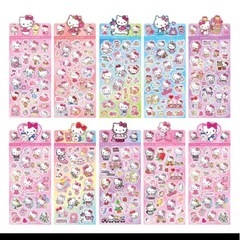 立体キラキラぷくぷくシールの画像