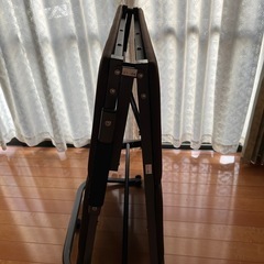 折りたたみベッド　シングル　ブラウンの画像