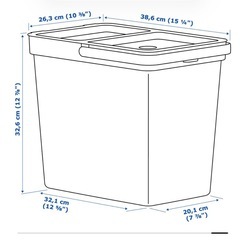 IKEA ホルバル　３個セットの画像