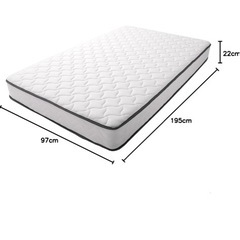ベッドマットレス ホワイト の画像