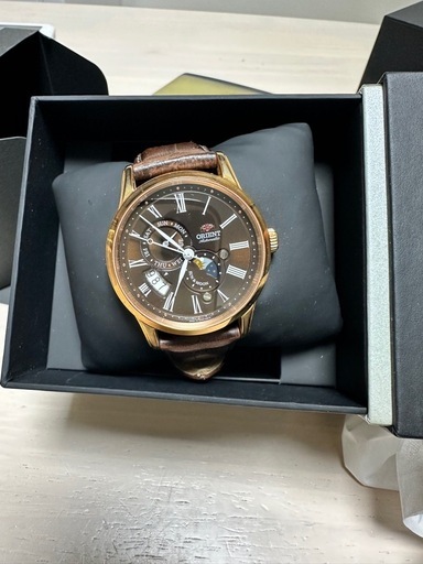 ORIENT 自動巻き サン＆ムーン メンズ腕時計（中古）