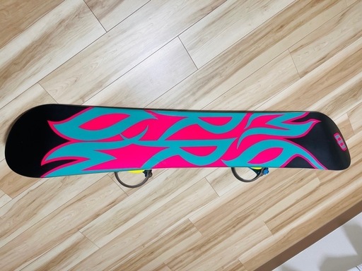 スノボ板　141cm ビンディング、カバー付き