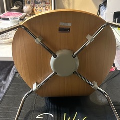 【正規品】FRITZ HANSEN フリッツ ハンセン セブンチェア　北欧インテリア　三脚セットで8万円！ の画像