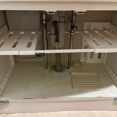 ニトリ　洗面下収納ラックの画像