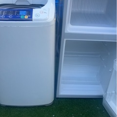⭕️近隣配達無料です♪冷蔵庫と洗濯機のセットです⭕️の画像