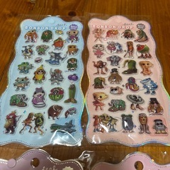 イタリアンブレインロッド ぷくぷくシール　4枚の画像