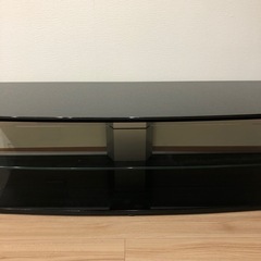 （12/24まで）ガラス製テレビ台の画像
