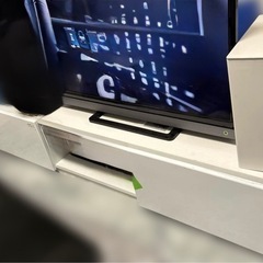 ホワイトテレビ台の画像