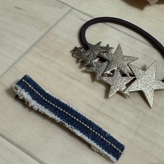 ヘアゴムなどの画像