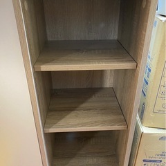 エリン【Erin】バイカラー キャビネット【YJ】 収納棚 リビングボード チェスト の画像