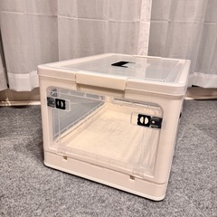 ニトリ 折りたたみ収納ボックス 4ドア収納ケース ２個の画像