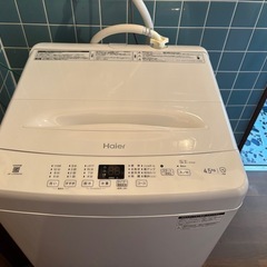 【超美品】2024年製 ハイアール 4.2kg 洗濯機 の画像