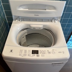 【超美品】2024年製 ハイアール 4.2kg 洗濯機 の画像