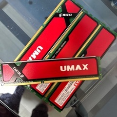 UMAX Cetus DDR3 1600MHz 4GB メモリ（中古）の画像