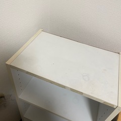 ※12/25まで※カラーボックス白4個の画像