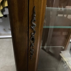 スペイン最高峰　高級家具　バロッサバレンティ　キュリオケース　ガラス　ショーケース　鍵なしの画像