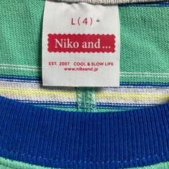 （L）［美品］ニコアンド 長袖 ロンTの画像