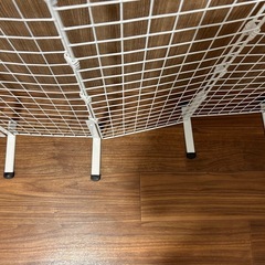 ダイソー　ワイヤーネット、スタンドの画像