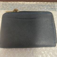 【四季の森フォレオ周辺】ANNA SUI アナスイ 財布 黒 がま口 小銭入れ 花柄の画像