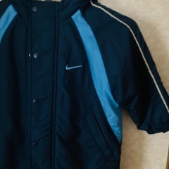 NIKE 中綿 アウター コート　子供　キッズ　紺&青　あったか　90の画像
