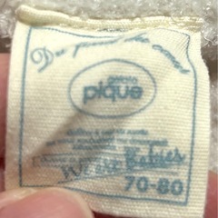 𝐠𝐞𝐥𝐚𝐭𝐨 𝐩𝐢𝐪𝐮𝐞 ほぼ未使用 ベビーパジャマ の画像