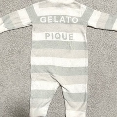 𝐠𝐞𝐥𝐚𝐭𝐨 𝐩𝐢𝐪𝐮𝐞 ほぼ未使用 ベビーパジャマ の画像