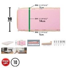 マニフレックス　ダブルの画像